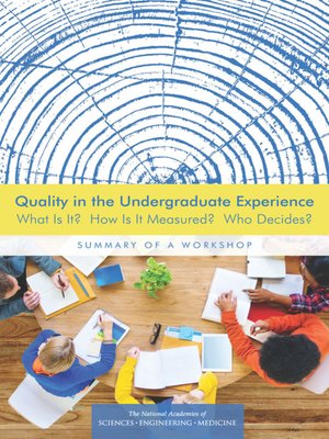 cover image of Quality in the Undergraduate Experience